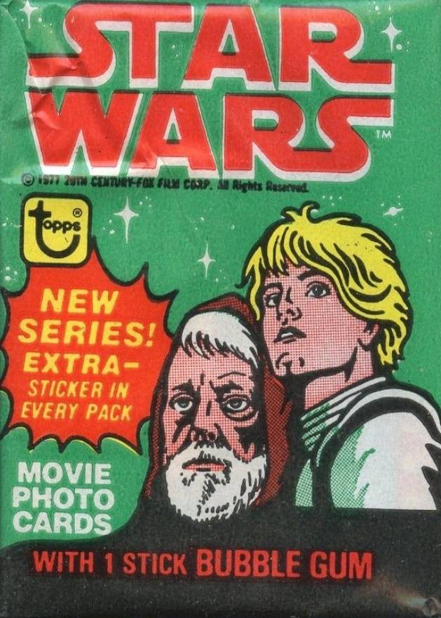 1977 Star Wars Wax Pack #WP4 Non-Sports Card