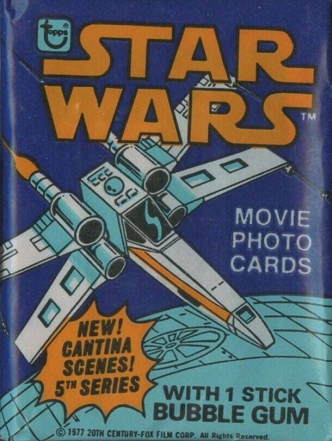 1977 Star Wars Wax Pack #WP5 Non-Sports Card