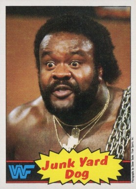 1985 Topps WWF Junkyard Dog #4 Other Sports Card