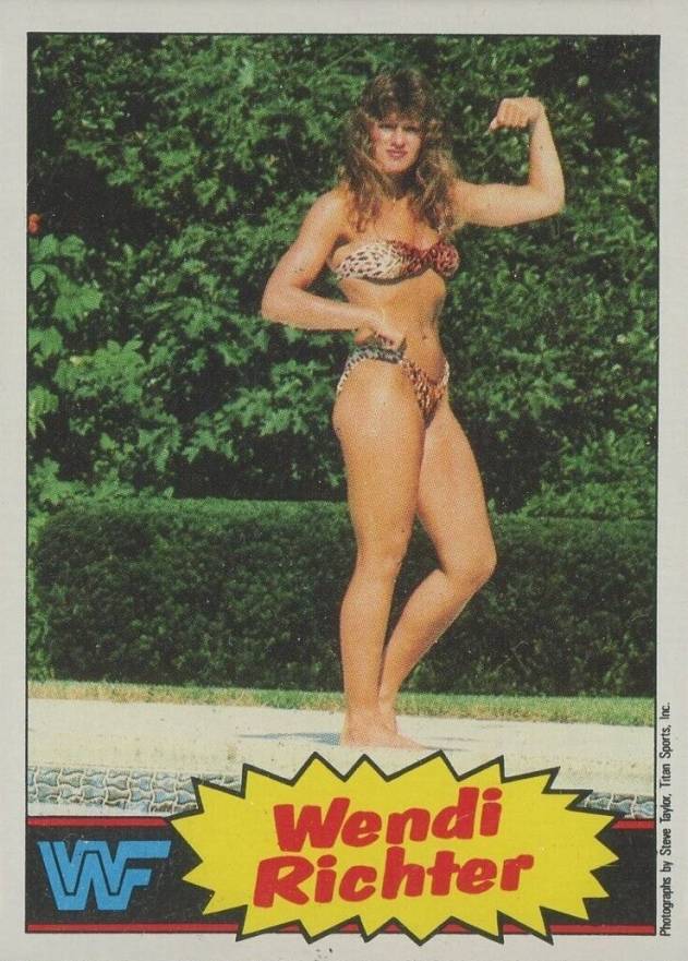 1985 Topps WWF Wendi Richter #8 Other Sports Card