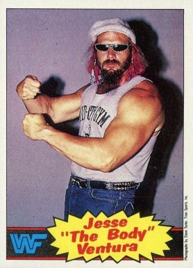 1985 Topps WWF Jesse (The Body) Ventura #11 Other Sports Card