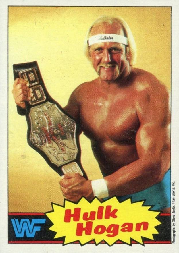 1985 Topps WWF Hulk Hogan #1 Boxing & Other Card