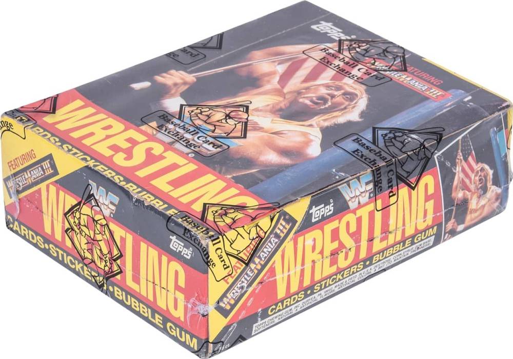 1987 Topps WWF Wax Pack Box #WPB Other Sports Card