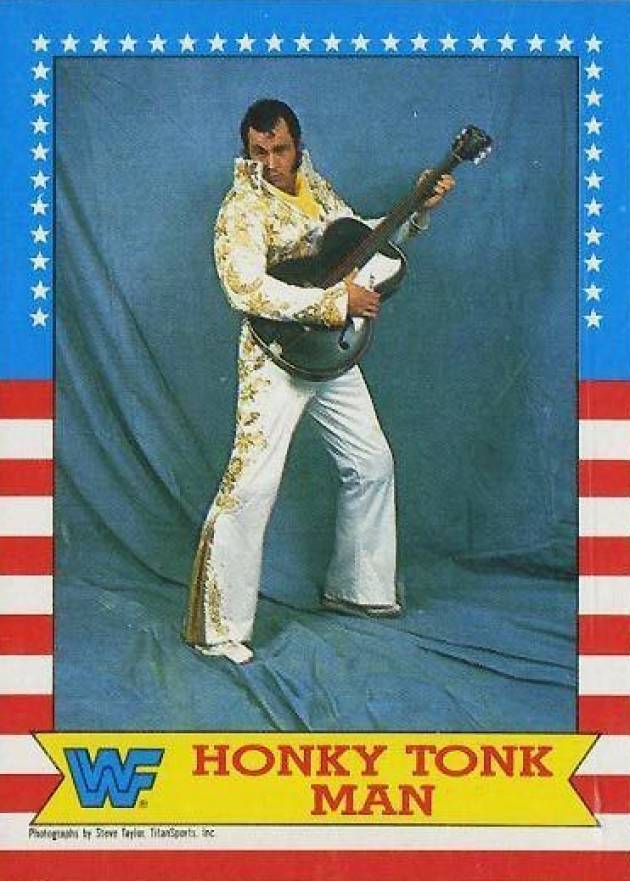 1987 Topps WWF The Honky Tonk Man #13 Other Sports Card
