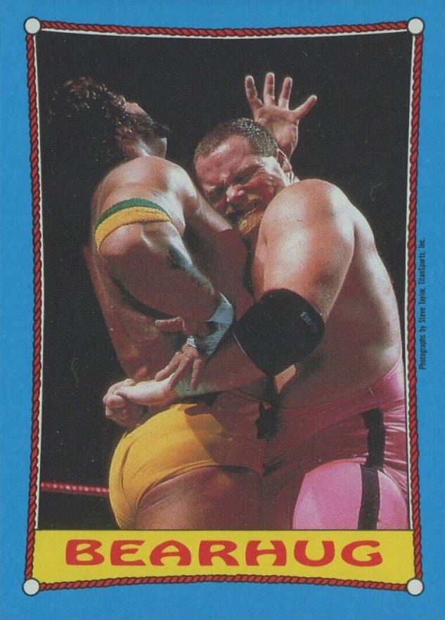 1987 Topps WWF Bearhug #59 Other Sports Card