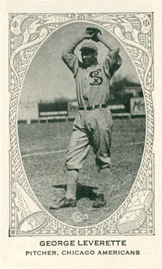 1922 Strip Card George Leverette # Baseball Card