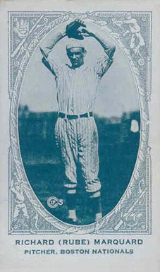 1922 Strip Card Richard (Rube) Marquard #127 Baseball Card