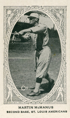 1922 Strip Card Marty McManus # Baseball Card