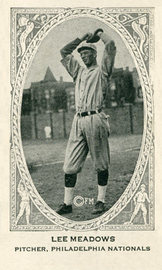 1922 Strip Card Lee Meadows # Baseball Card