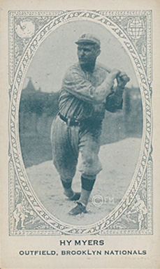 1922 Strip Card Hy Myers # Baseball Card