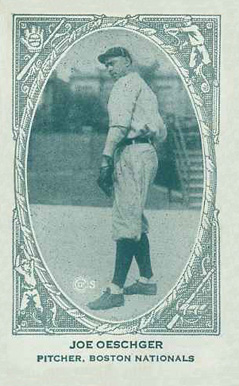 1922 Strip Card Joe Oeschger # Baseball Card