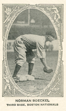 1922 Strip Card Norman Boeckel # Baseball Card