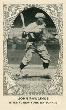 1922 Strip Card John Rawlings #176 Baseball Card