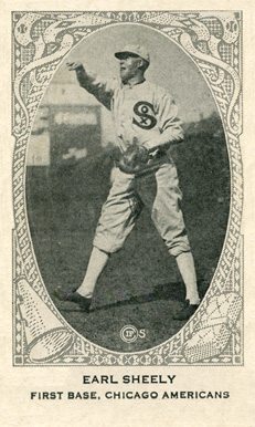 1922 Strip Card Earl Sheely # Baseball Card