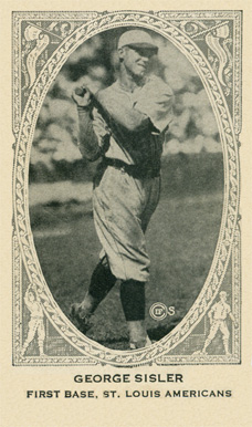 1922 Strip Card George Sisler #202 Baseball Card