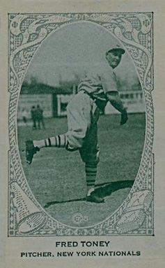 1922 Strip Card Fred Toney # Baseball Card