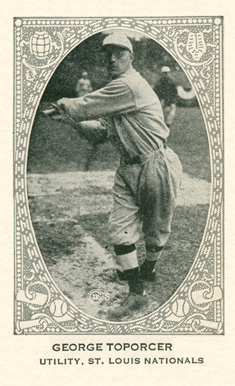 1922 Strip Card George Toporcer # Baseball Card