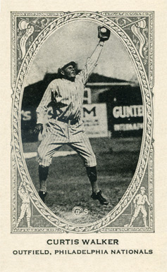 1922 Strip Card Curtis Walker # Baseball Card