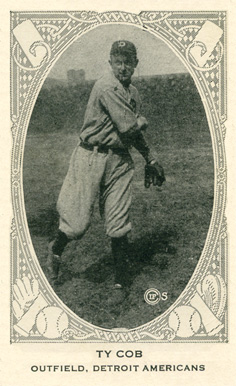 1922 Strip Card Ty Cob # Baseball Card