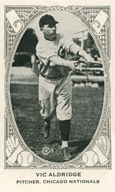 1922 Strip Card Vic Aldridge # Baseball Card