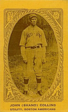 1922 Strip Card John (Shano) Collins # Baseball Card