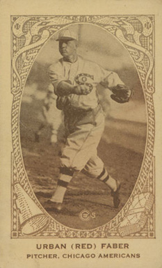 1922 Strip Card Urban (Red) Faber # Baseball Card
