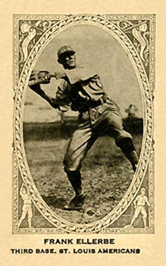 1922 Strip Card Frank Ellerbe # Baseball Card