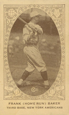 1922 Strip Card Frank (Home Run) Baker #6 Baseball Card