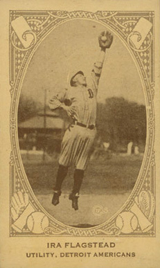 1922 Strip Card Ira Flagstead # Baseball Card
