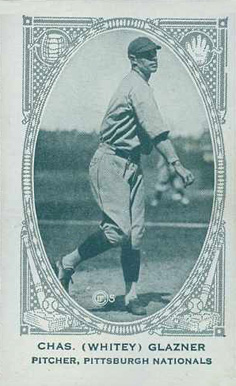 1922 Strip Card Chas. (Whitey) Glazner # Baseball Card