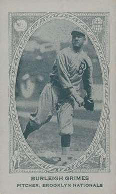 1922 Strip Card Burleigh Grimes # Baseball Card