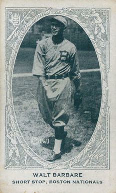 1922 Strip Card Walt Barbare # Baseball Card