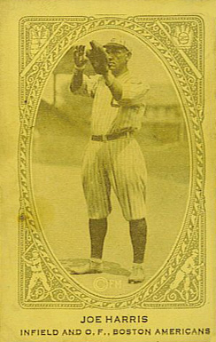 1922 Strip Card Joe Harris # Baseball Card