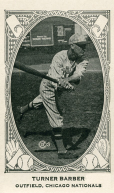 1922 Strip Card Turner Barber # Baseball Card