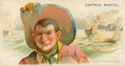 1888 Allen & Ginter Pirates of the Spanish Main Captain Martel #17 Non-Sports Card