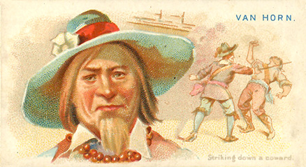 1888 Allen & Ginter Pirates of the Spanish Main Van Horn #29 Non-Sports Card