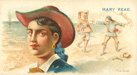 1888 Allen & Ginter Pirates of the Spanish Main Mary Read #35 Non-Sports Card