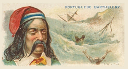 1888 Allen & Ginter Pirates of the Spanish Main Portuguese Barthelemy #37 Non-Sports Card