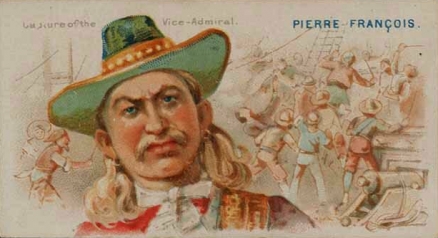 1888 Allen & Ginter Pirates of the Spanish Main Pierre Francois #1 Non-Sports Card