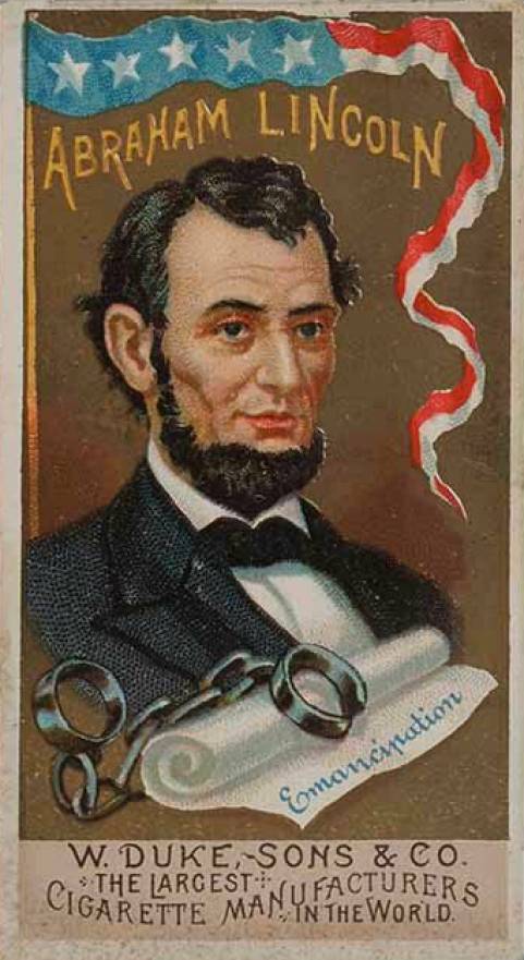 1888 Duke Sons & Company Great Americans Abraham Lincoln # Non-Sports Card