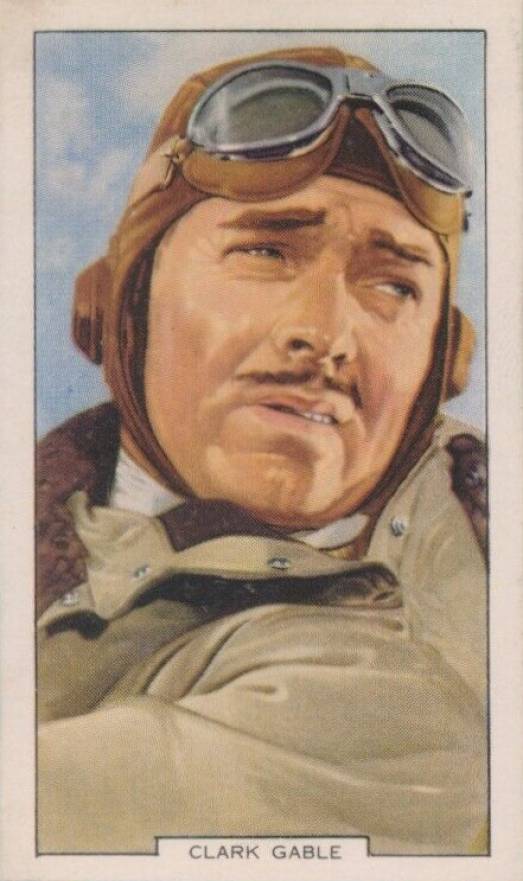 1939 Gallaher Ltd. My Favourite Part Clark Gable in Test Pilot #24 Non-Sports Card