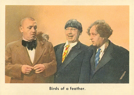 1959 The 3 Stooges Birds Of A Feather #34 Non-Sports Card