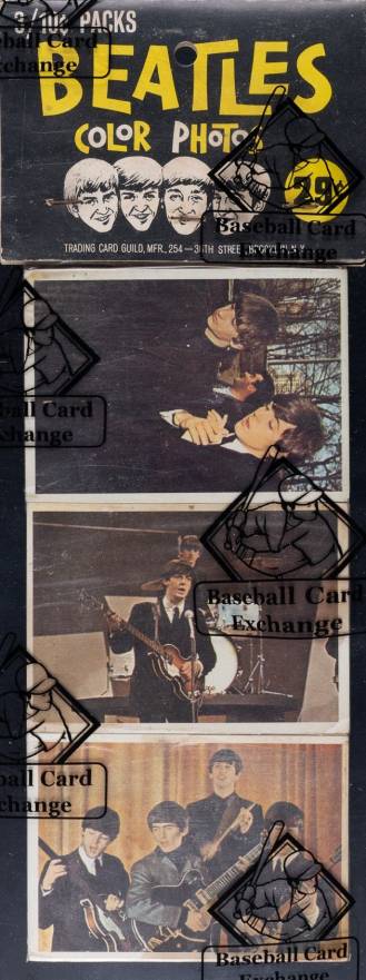 1964 Beatles Color Rack Pack #RP Non-Sports Card