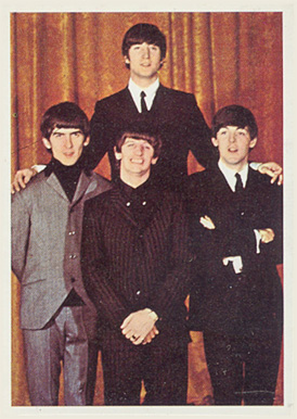 1964 Beatles Color Beatles pose #21 Non-Sports Card