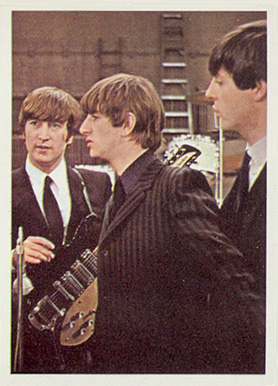 1964 Beatles Color John, Paul and Ringo #24 Non-Sports Card