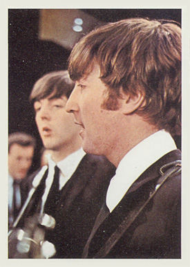 1964 Beatles Color John and paul interviewing #39 Non-Sports Card