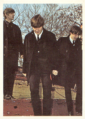 1964 Beatles Color John, George and Ringo #42 Non-Sports Card