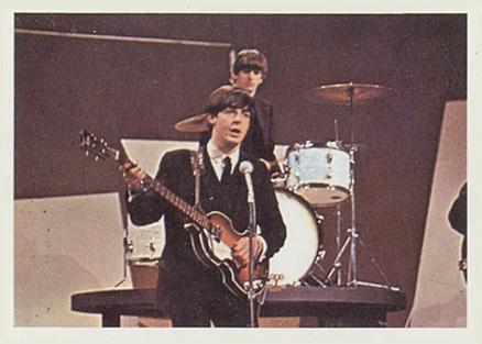1964 Beatles Color Paul and Ringo in concert #51 Non-Sports Card