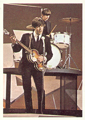 1964 Beatles Color Paul and Ringo in concert #54 Non-Sports Card