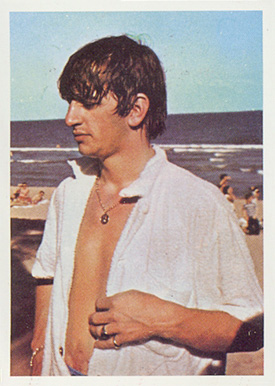 1964 Beatles Color Ringo at the beach #56 Non-Sports Card